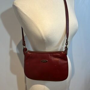 Etienne Aigner 1980s Burgundy Leather Purse